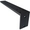 Ekena Millwork Hidden Support Steel Heavy Duty Bracket w/ Back Plate, Powder Coated Black 2 1/2"W x 16"D x 4"H BKTM02X16X04HBPBL - alternate 6